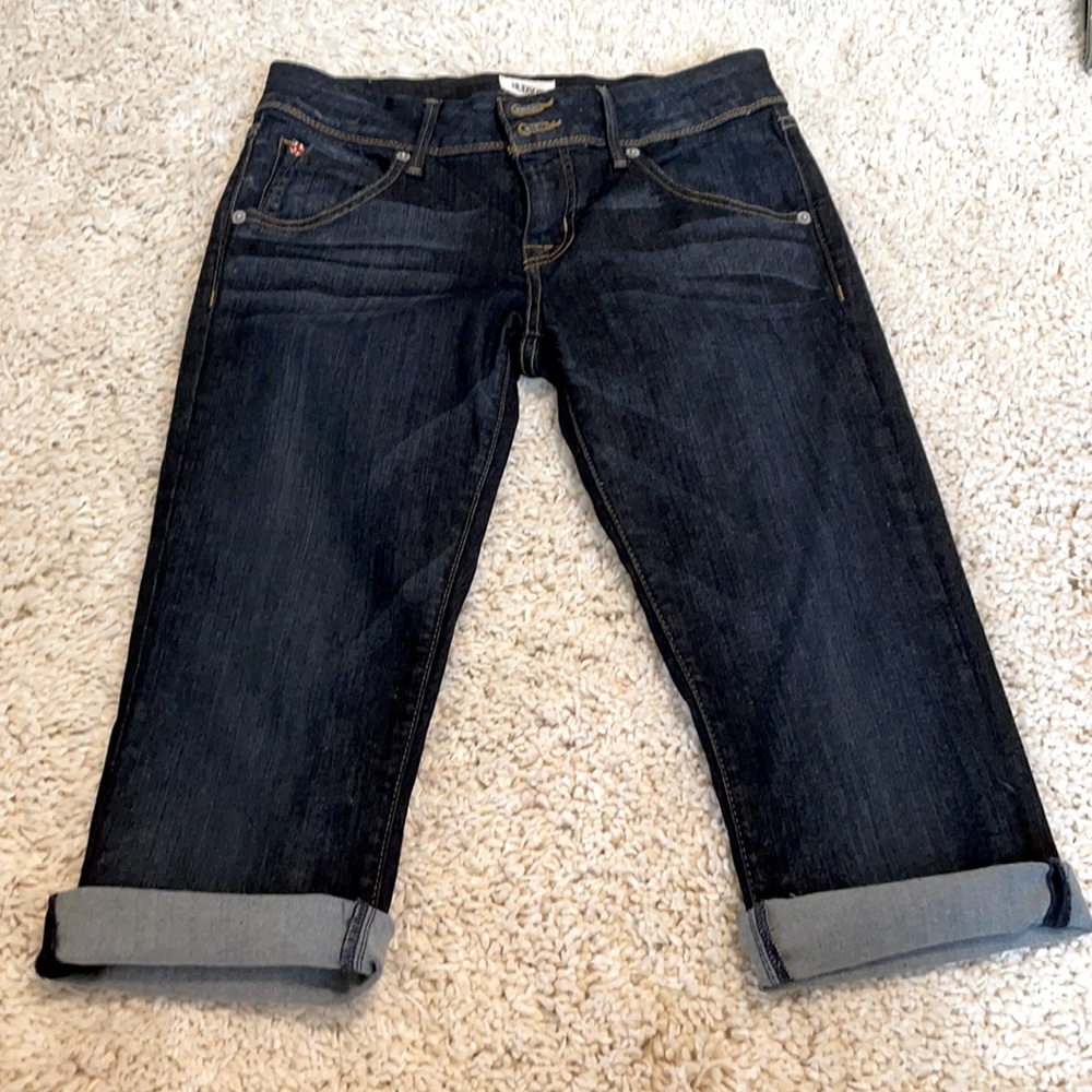 Hudson Beth baby boot Capri denim jeans 27 19